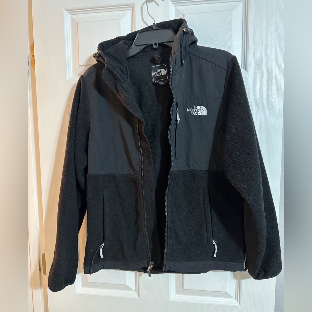 North Face Denali with hood